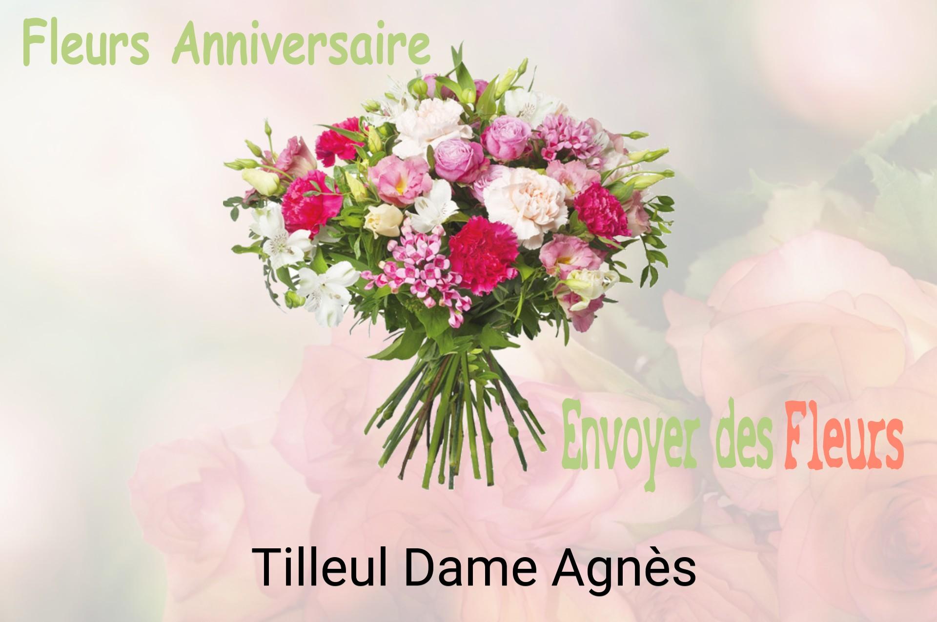 Bouquet de fleurs d’anniversaire livré à Tilleul-Dame-Agnès